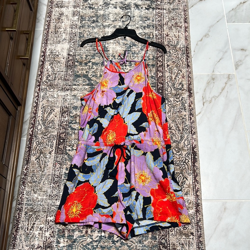 Ann Taylor LOFT floral romper